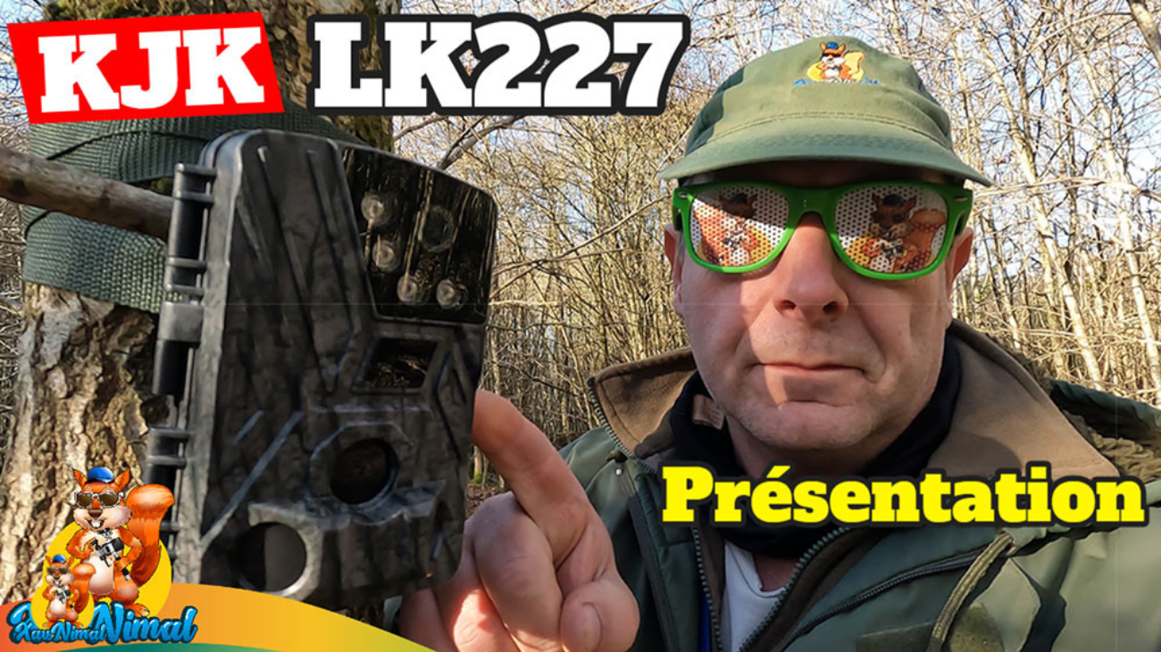 déballage caméra chasse KJK LK227
