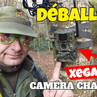 déballage caméra chasse Xega 4G XG-11