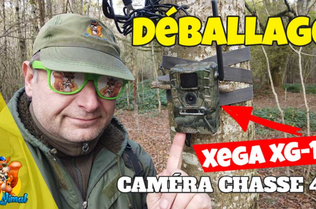 déballage caméra chasse Xega 4G XG-11