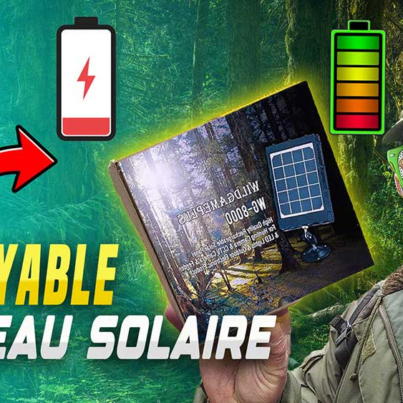 panneau solaire WILDGAMEPLUS WG-8000